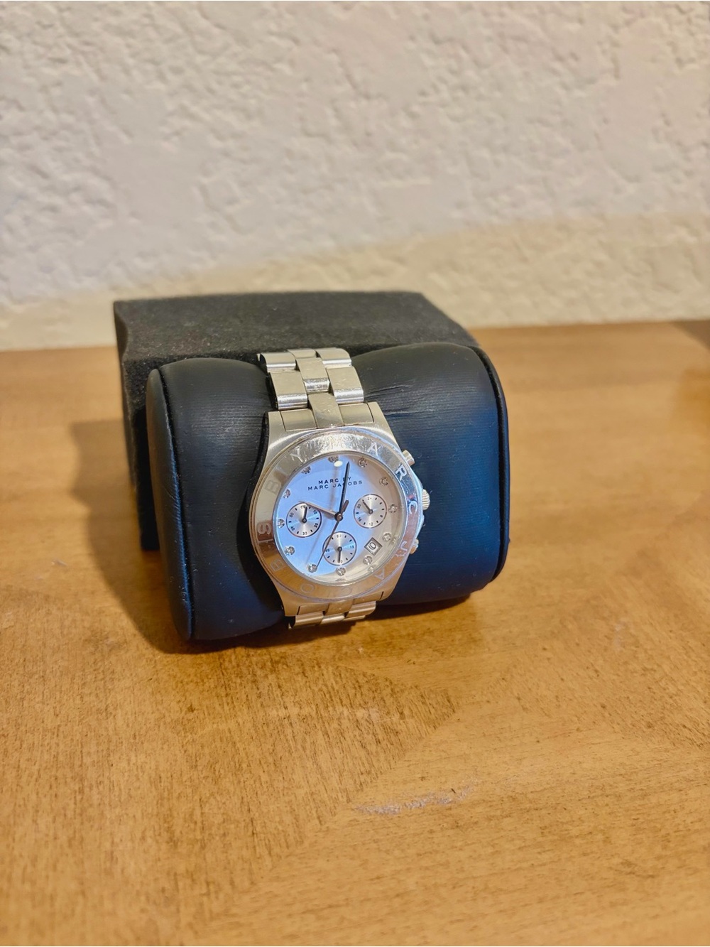 Marc Jacobs Silver Stainless Steel Watch